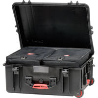 

HPRC Amre 2700W Premium Design, Watertight, Wheeled Hard Case with Interior Case, Black (ID: 18.11x21.85x10.08")