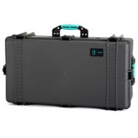 

HPRC 2745WSS Wheeled Resin Hard Case with Second Skin, Gray with Blue Handle