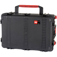 

HPRC 2760WE Wheeled Hard Case without Foam, Four Built-in Wheels, Air, Water, Crushproof / Unbreakable, Meets ATA 300 Specifications, Black