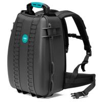 

HPRC 3500SFD Resin Backpack Hard Case with Interior Bag and Divider Kit, Black with Blue Handle