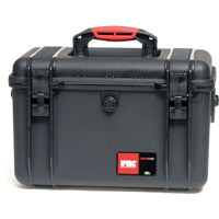

HPRC 4100 Ultralight, Watertight, Unbreakable Hard Case, Empty-No Foam Or Dividers, Black (ID: 15.8x11.2x9.1")
