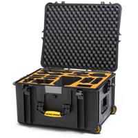 

HPRC 2730W Resin Wheeled Hard Case with Foam Interior for Sony FS7, Black with Yellow Handle