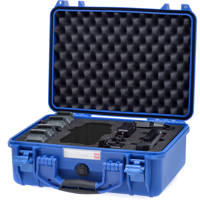 

HPRC 2400 Hard Case with Foam for DJI Mavic Pro Quadcopter and Accessories, Blue