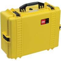 

HPRC 2600 Premium Design, Watertight, Unbreakable Hard Case with Cubed Foam, Color: Yellow (ID: 18.9x14.17x7.8")