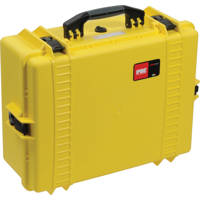 

HPRC 2600 Premium Design, Watertight, Unbreakable Hard Case with Cubed Foam, Color: Yellow (ID: 18.9x14.17x7.8")