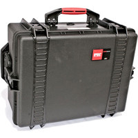 

HPRC 2600W Premium Design, Watertight, Wheeled Hard Case, Empty-No Foam or Dividers, Color: Black (ID: 19.05x14.17x8.58")