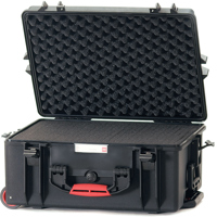 

HPRC 2600W Premium Design, Watertight, Wheeled Hard Case With Cubed Foam, Color: Black (ID: 19.05x14.17x8.58")