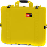 

HPRC 2700 Premium Design, Watertight, Unbreakable Hard Case, Empty-No Foam or Dividers, Color: Yellow (ID: 21.65x18.11x8.07")