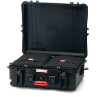 

HPRC 2700 Premium Design, Watertight, Unbreakable Hard Case with Interior Case, Black (ID: 19.65x16.11x6.07")