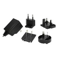 

Hall Research Hall Research 511-U6V1AP6 Power Supply, 6V, 1A Wall Mount with Global Plug Kit