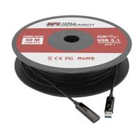 

Hall Research CUSB3-AP USB 3.0/3.1 Gen1 Javelin Active Optical Plenum Cable, 165'