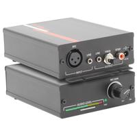 

Hall Research HR-101-S XLR Mic Amplifier with Stereo Line Level Mixer, Phantom Power