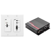 

Hall Research UHBX-WPC-P2 HDMI+RS232+IR Wall Plate Transmitter and PSE Receiver