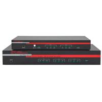 

Hall Research ULTRA-4K Dual 4K UHD HDMI & USB 2.0 Extender Over 1 CAT6 to 328' Includes 3-Port Splitter Sender & Daisy-Chain Receiver