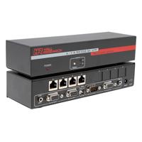 

Hall Research UV232A-4S 1x4 VGA + Audio + RS232 Over UTP Splitter