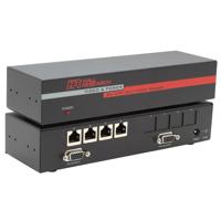 

Hall Research UV4-S Video and Phantom Power over UTP Extender with 4x Female RJ-45 Output Connector