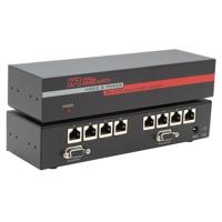 

Hall Research UV8-S Video and Phantom Power over UTP Extender with 8x Female RJ-45 Output Connector