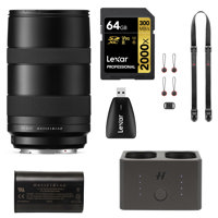 

Hasselblad XCD 35-75mm F3.5-4.5 Zoom Lens Bundle with Extra Battery, Battery Charger Hub, 64GB UHS-II V90 SD Card, Card Reader, Camera Strap