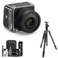 

Hasselblad 907X 50C 50MP Medium Format Mirrorless Camera with XCD 45mm f/4 P Lens Bundle with FotoPro X-Go Max Carbon Fiber Tripod, Cleaning Kit