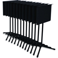 

Hercules Stands BS200B Symphony Stand with EZ Grip and BSC800 Stand Cart, 12-Packs