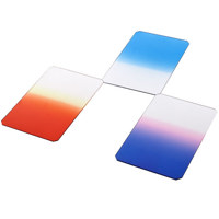 

Formatt Hitech Filter Kit 1, 4x6" 1.5mm Resin 3 Piece Sunrise and Sunset Grad Filter Kit with Sunset 2, Blue 2, Twilight 2 Soft Edge Filters