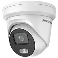 

Hikvision 4MP ColorVu Fixed Turret Outdoor Network Camera with Built-In Mic, 2.8mm Fixed Lens, IP66