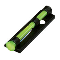 

HiViz PM1002 Permanent Front Competition Sight with 8 LitePipes, Replaces Existing Bead on Most Vent Ribbed Shotguns with Removable Front Bead