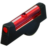 

HiViz SW1002 Smith & Wesson Front Revolver Fiber Optic Sight, Red LitePipe