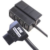 

Hawk Woods GC-4 15cm powerCON Male to powerCON 4-Way Female Clip-On Adapter for 15mm Rod Systems