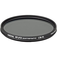 

Hoya Evo Antistatic CPL Circular Polarizer Filter - 62mm - Dust / Stain / Water Repellent, Low-Profile Filter Frame