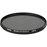 

Hoya Evo Antistatic CPL Circular Polarizer Filter - 86mm - Dust / Stain / Water Repellent, Low-Profile Filter Frame