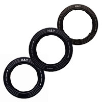 

H&Y RevoRing Bundle with 37-49mm, 46-62mm and 67-82mm Variable Adapter