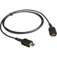 

Hyper HyperThin Thinnest and Flexible Mini HDMI to Mini HDMI Cable, 0.8m, Black