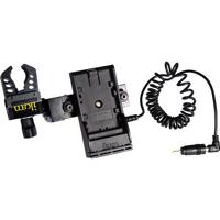 

Ikan Blackmagic Pocket Cinema Camera DV Power Kit with Clamp for Canon LP-E6 Battery, Includes BMPCC Power Adapter, CHES-JR Cheese Stick & DV Battery Plate