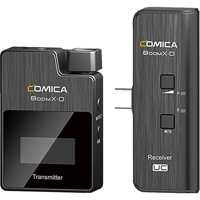

Comica BoomX-D Compact 2.4 GHz Dual Wireless Microphone System for Android Smartphones