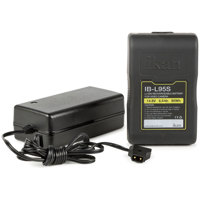 

Ikan C-1K-KIT-95A 95Wh V Mount Pro Power Kit, Includes C-1K Battery Charger and IB-L95/95Wh Battery