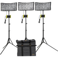 

Ikan Canvas CB8 Bendable Bi-Color 3-Point LED Light Kit