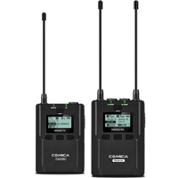 

Comica CVM-WM200C UHF 96-Channel Wireless Omnidirectional Lavalier Microphone System