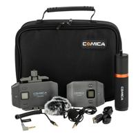 

Comica Comica CVM-WS50B Wireless Lavalier Microphone Kit for Smartphones