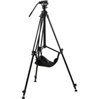 

Ikan E-Image Studio Tripod with Geared Center Column & Fluid Head Kit, Extends to 8', Holds 11 Lbs