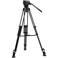 

Ikan E-Image EG04AS 3-Section Aluminum Lightweight Tripod Kit with GH04 Ball/Flat Fluid Head, 13.2 lbs Head Capacity, 65" Maximum Height