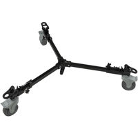 

Ikan E-Image EI-7004C Universal Middleweight Tripod Dolly with Locking Wheels, 132 Lbs Capacity