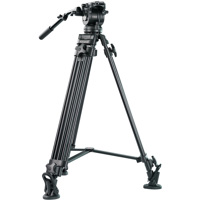 

E-Image EK60AAM 75mm Fluid Drag Video Head and Tripod, 17.6 lbs Payload