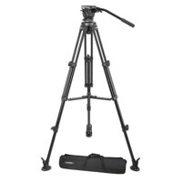 

E-Image E-IMAGE Professional Compact Video Tripod with Fluid Head 75mm Bowl, 8.8 lb Load Capacity