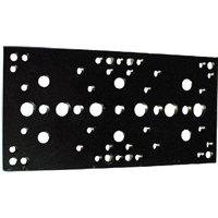 

Ikan DoubleCheese Plate, Powder-Coated Black