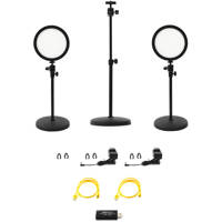 

Ikan Homestream Video Kit #1 with 2x Desktop Lights & Camera Stand