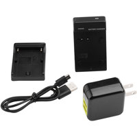 

Ikan Single DV Battery Charger and USB Wall Adapter with Sony L-Series Plate