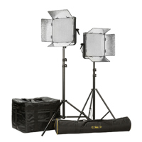 

Ikan ID1000-v2 LED Studio 2-Light Kit, Includes 2x AB Mount Mounting Plate, 2x Heavy Duty Light Stand