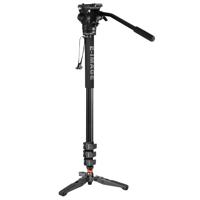 

Ikan E-Image MA600 4-Stage Aluminum Monopod with 610FH Fluid Head, 79" Maximum Height, 6.6 Lbs Capacity