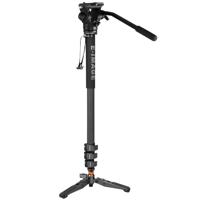 

Ikan E-Image MC600 4-Stage Carbon Fiber Monopod with 610FH Fluid Head, 79" Maximum Height, 6.6 Lbs Capacity